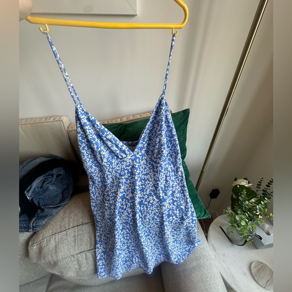 Zara Blue Floral dress